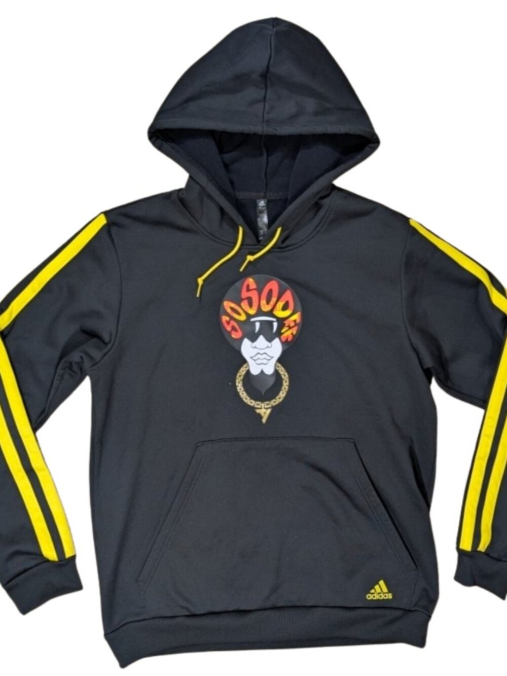 Adidas x So So Def Trey Young Black & Yellow Hoodie